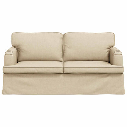 Divano Crema 162 x 80 x 85 cm Tessuto | homemem39