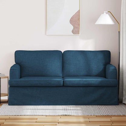 Divano Blu 162 x 80 x 85 cm Tessuto