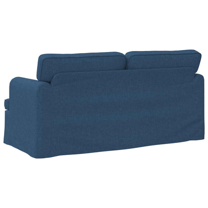 Divano Blu Dimensioni complessive: 162 x 80 x 85 cm (L x P x A) - homemem39