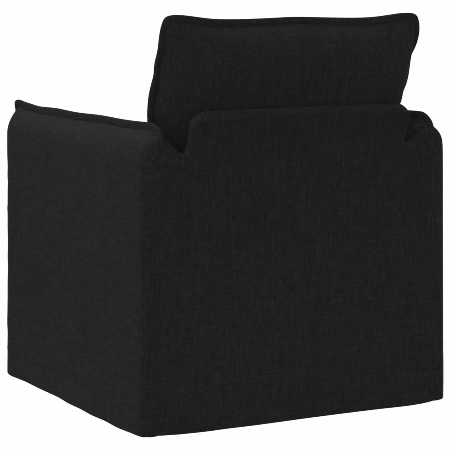 Divano Nero 75 x 82 x 85 cm Tessuto