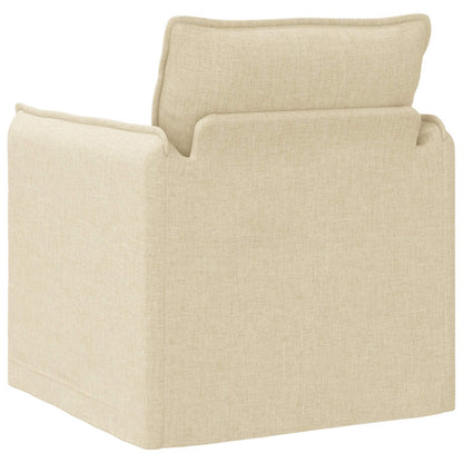 Divano Crema 75 x 82 x 85 cm Tessuto | homemem39