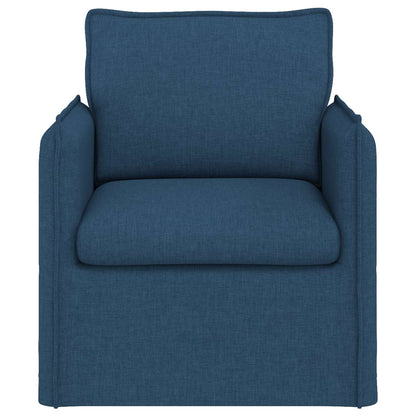 Divano Blu Dimensioni complessive: 75 x 82 x 85 cm (L x P x A) - homemem39