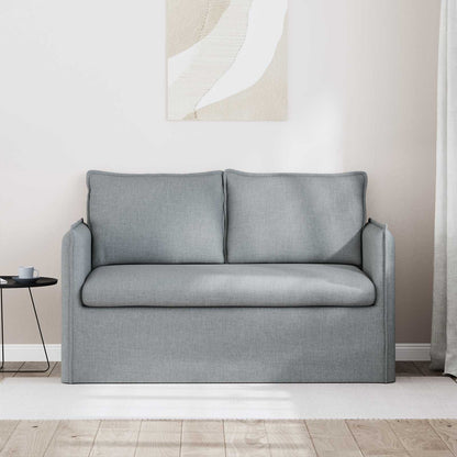 Divano Grigio chiaro 136 x 82 x 85 cm Tessuto | homemem39