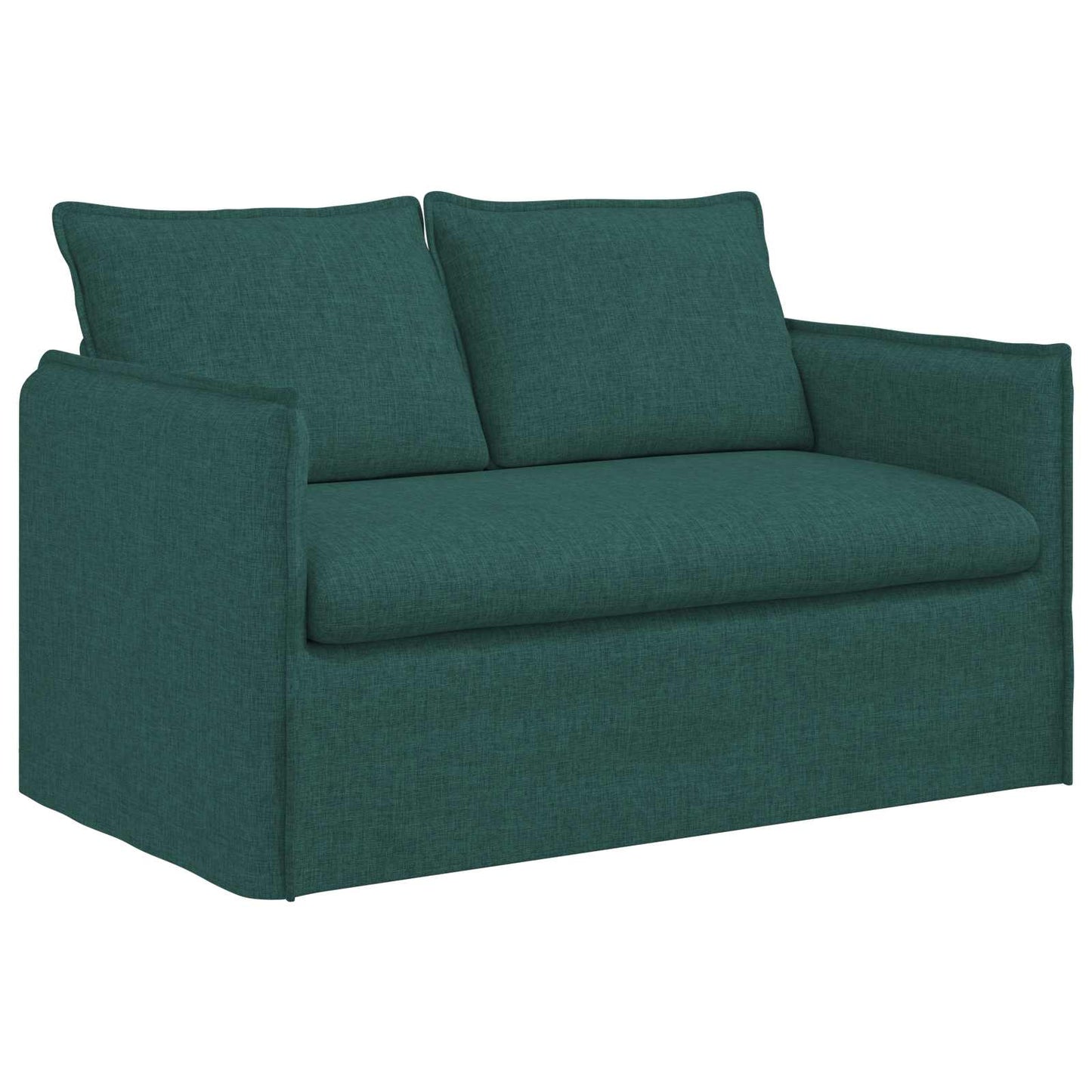 Divano Verde Scuro 136 x 82 x 85 cm Tessuto