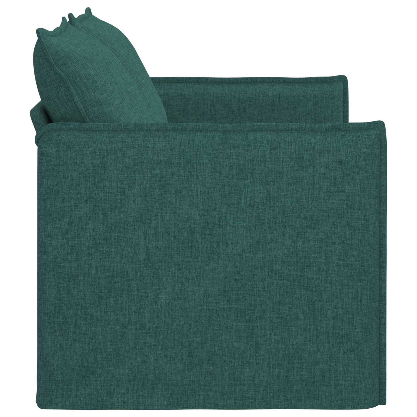 Divano Verde Scuro 136 x 82 x 85 cm Tessuto | homemem39