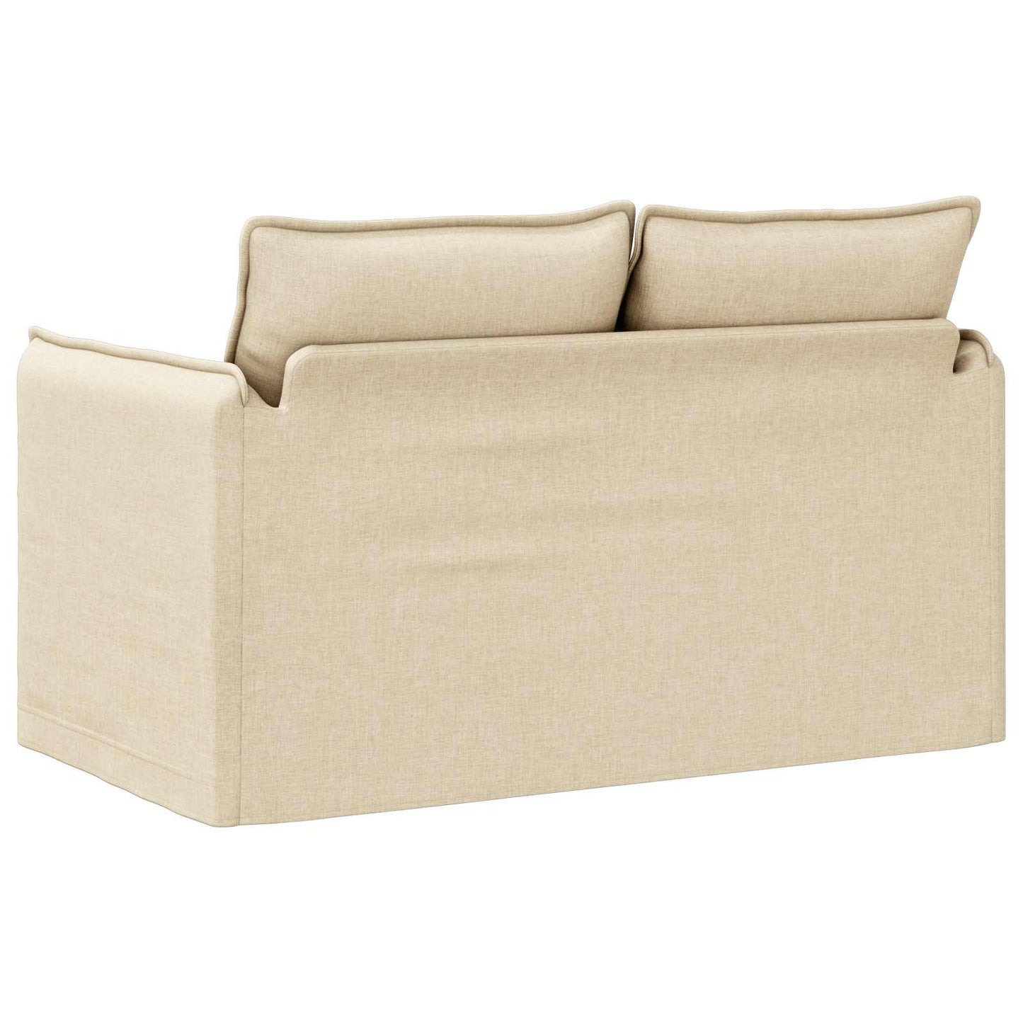 Divano Crema 136 x 82 x 85 cm Tessuto | homemem39