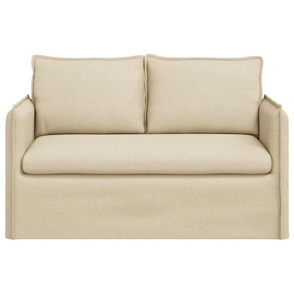 Divano Crema 136 x 82 x 85 cm Tessuto | homemem39