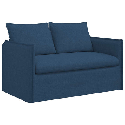 Divano Blu 136 x 82 x 85 cm Tessuto | homemem39