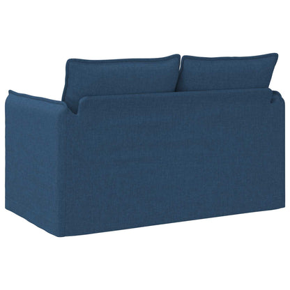 Divano Blu 136 x 82 x 85 cm Tessuto