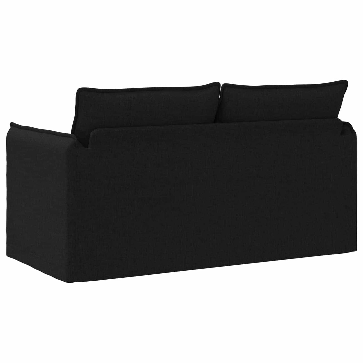 Divano Nero 156 x 82 x 85 cm Tessuto