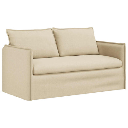 Divano Crema 156 x 82 x 85 cm Tessuto