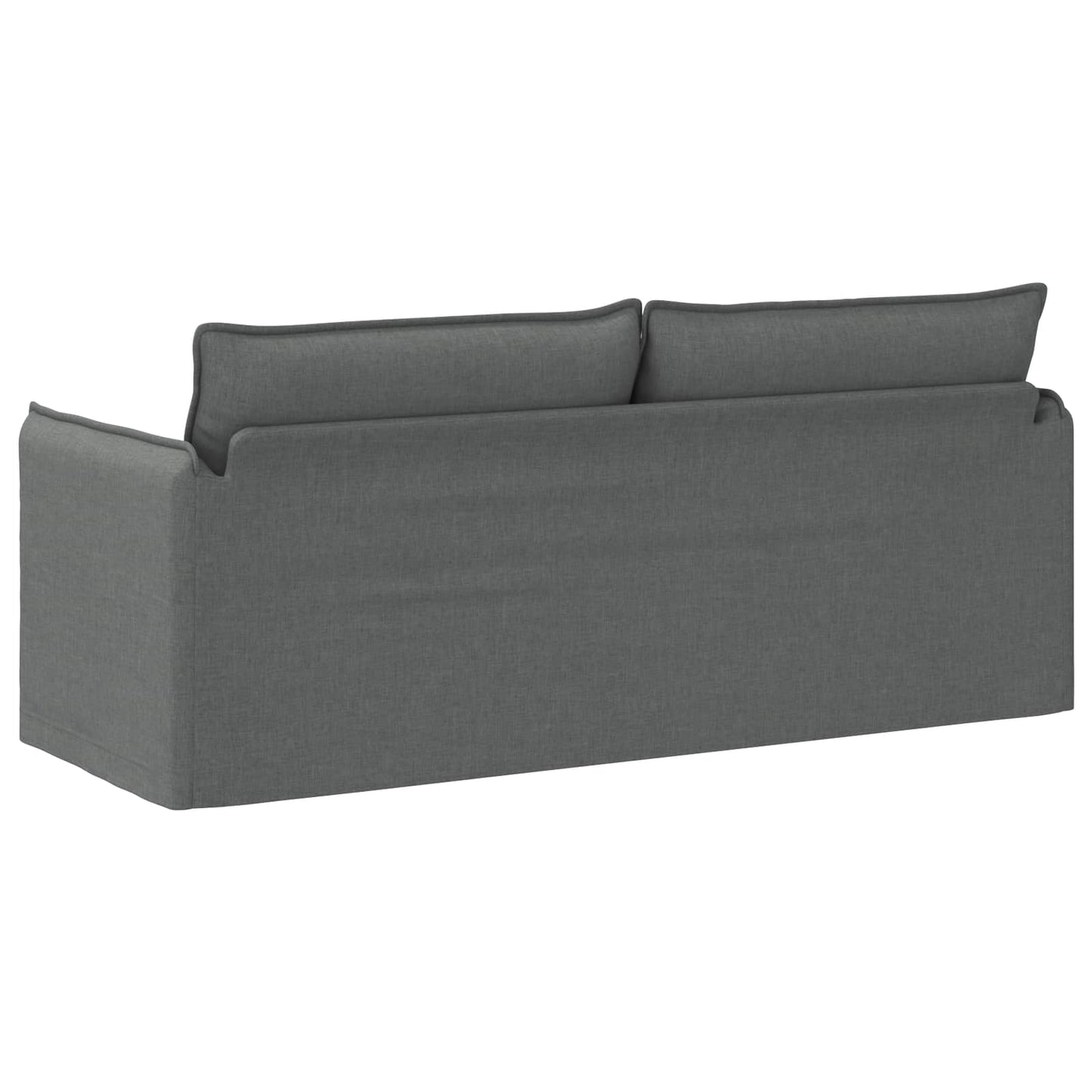 Divano Grigio scuro 196 x 82 x 85 cm Tessuto | homemem39