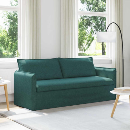Divano Verde Scuro 196 x 82 x 85 cm Tessuto | homemem39
