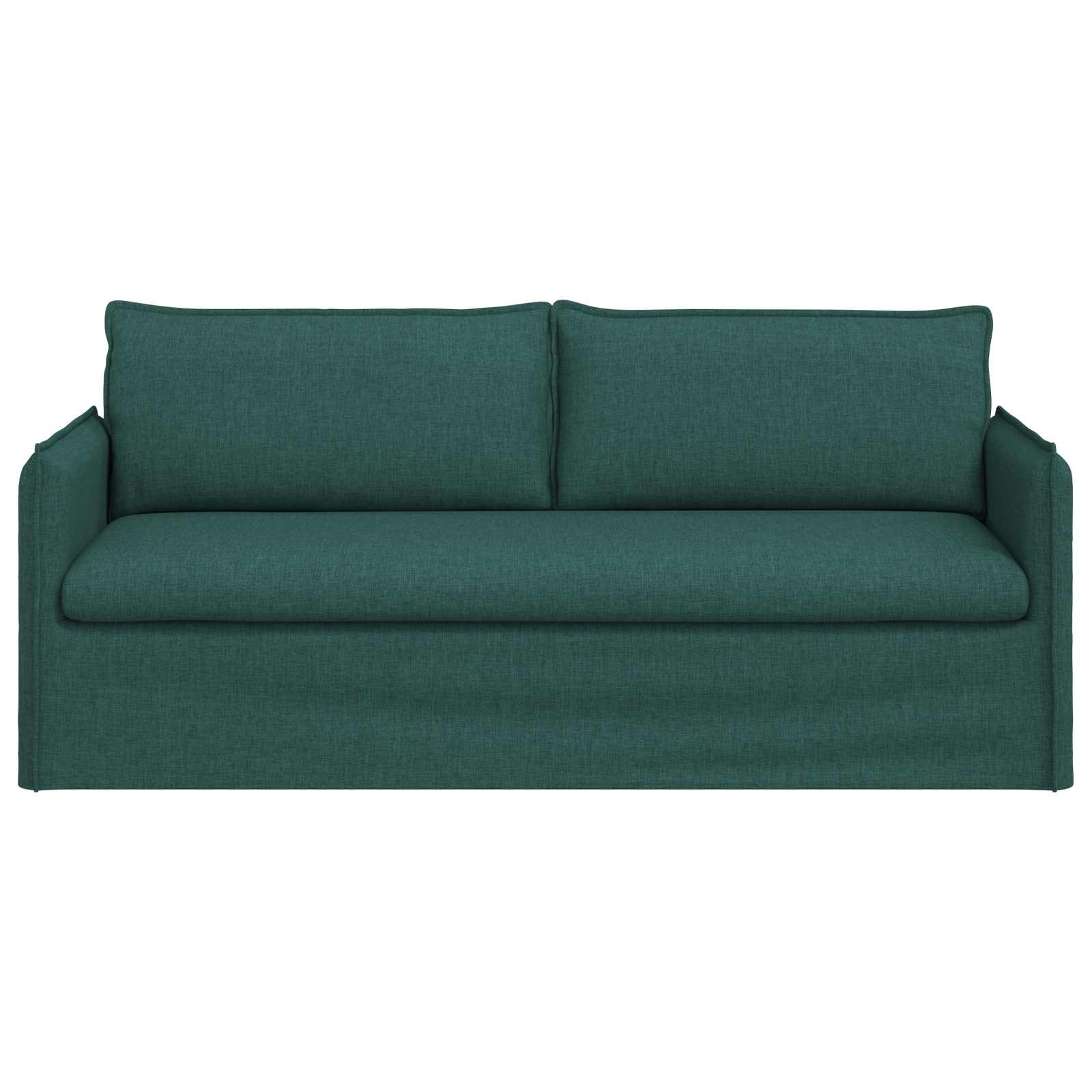 Divano Verde Scuro 196 x 82 x 85 cm Tessuto | homemem39