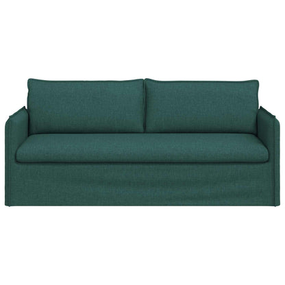 Divano Verde Scuro 196 x 82 x 85 cm Tessuto | homemem39