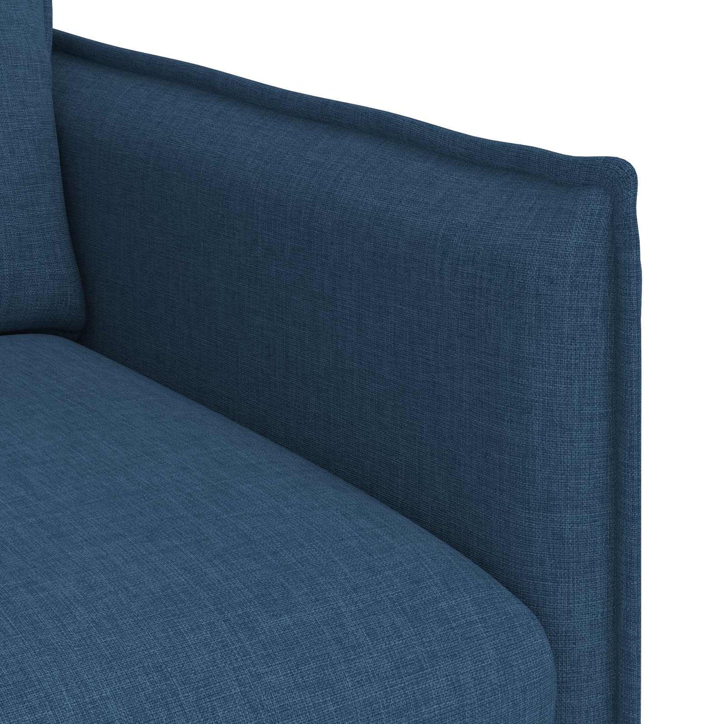 Divano Blu 196 x 82 x 85 cm Tessuto | homemem39
