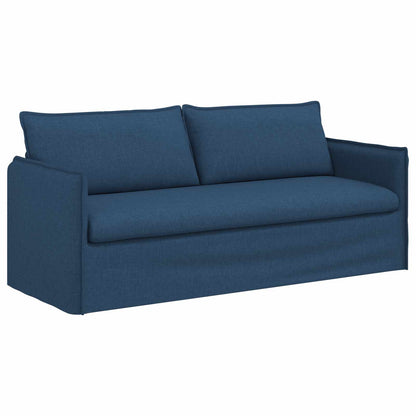 Divano Blu 196 x 82 x 85 cm Tessuto | homemem39
