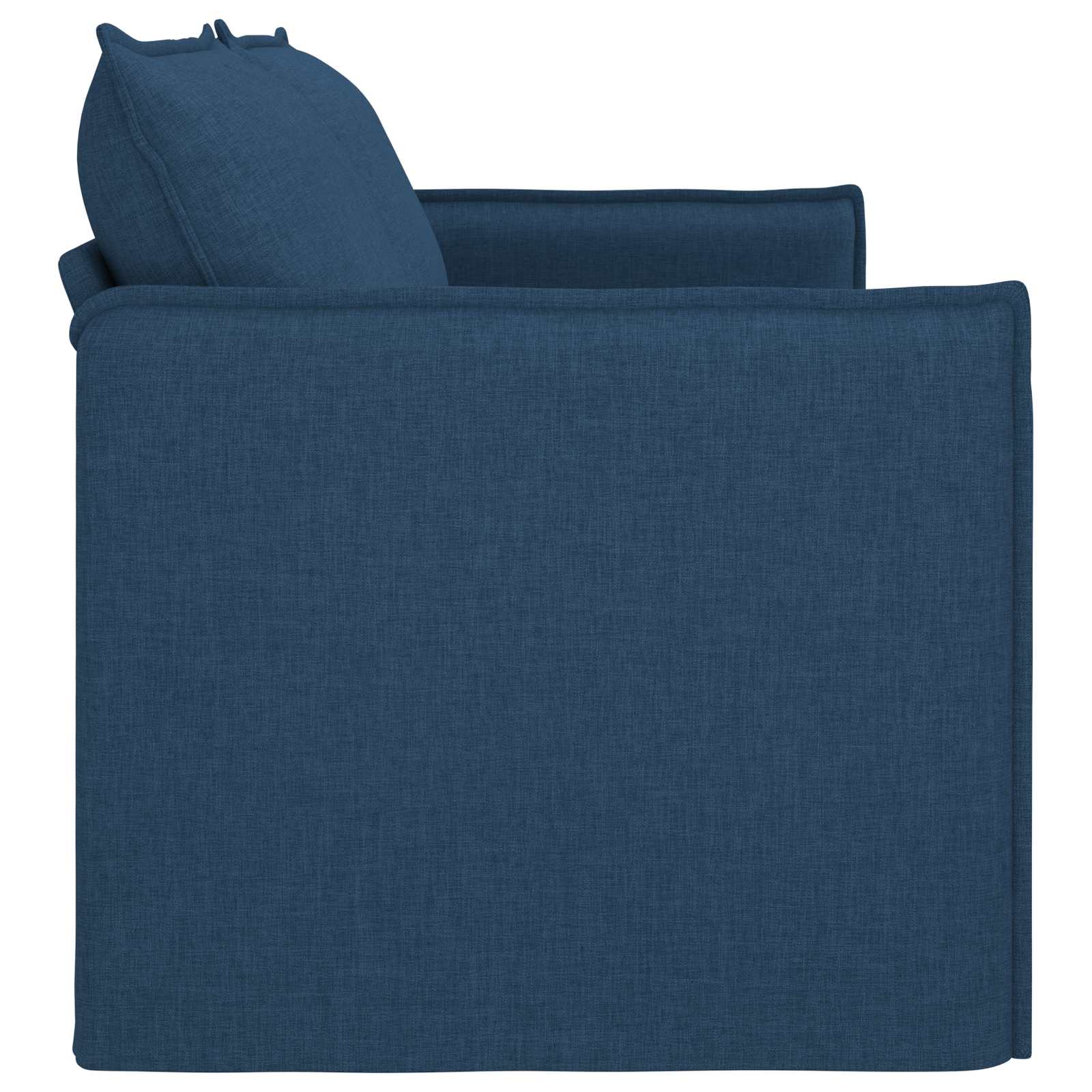 Divano Blu 196 x 82 x 85 cm Tessuto | homemem39