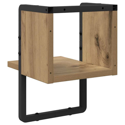 Scaffale da parete Rovere Artigianale 20 x 25 x 30 cm
