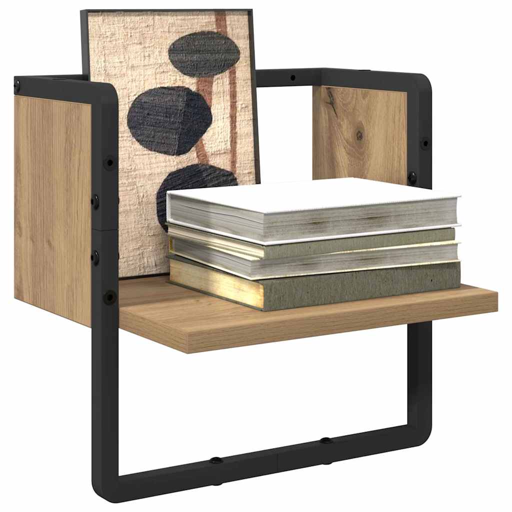 Scaffale da parete Rovere Artigianale 30 x 25 x 30 cm