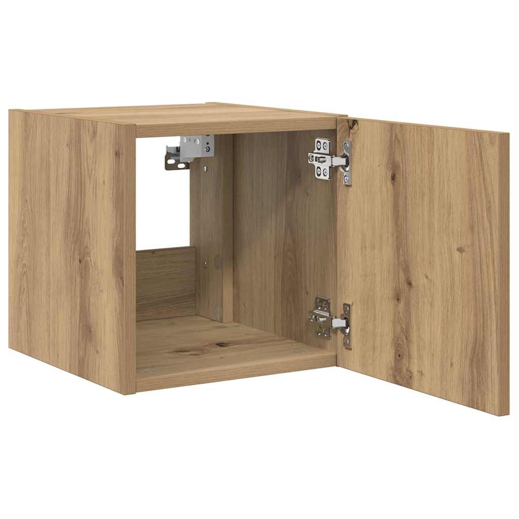 Mobile TV da parete Rovere Artigianale 30,5 x 35 x 30 cm