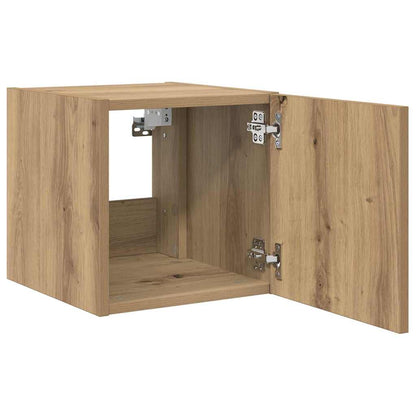 Mobile TV da parete Rovere Artigianale 30,5 x 35 x 30 cm