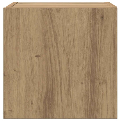 Mobile TV da parete Rovere Artigianale 30,5 x 35 x 30 cm | homemem39