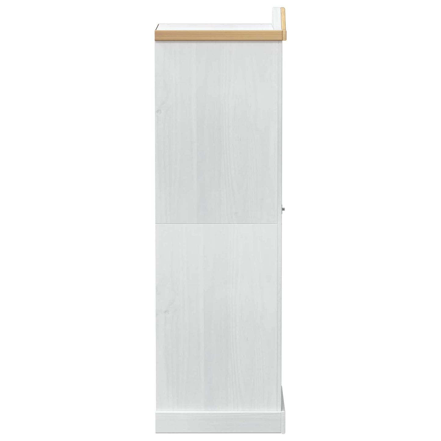 Armadi con lo scaffale Bianco 55 x 52 x 170 cm Pino massello | homemem39