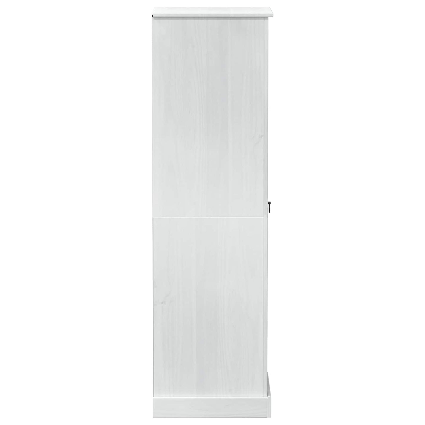 Armadi con cassetto Bianco 55 x 50 x 170 cm Pino massello