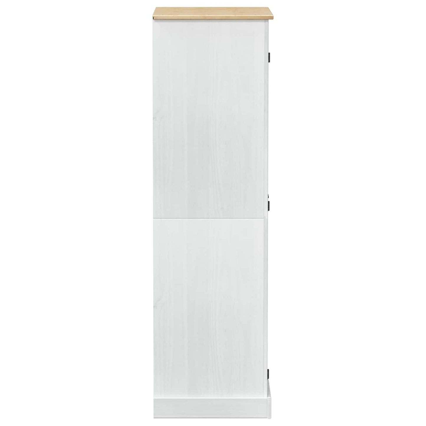 Armadi con lo scaffale Bianco 76 x 50 x 170 cm Pino massello | homemem39