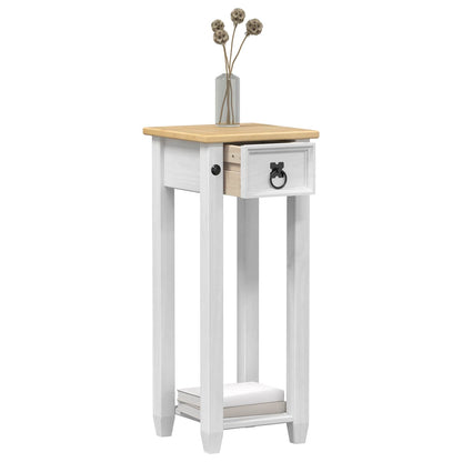 Supporto per piante Bianco 30 x 30 x 73 cm Pino massello | homemem39