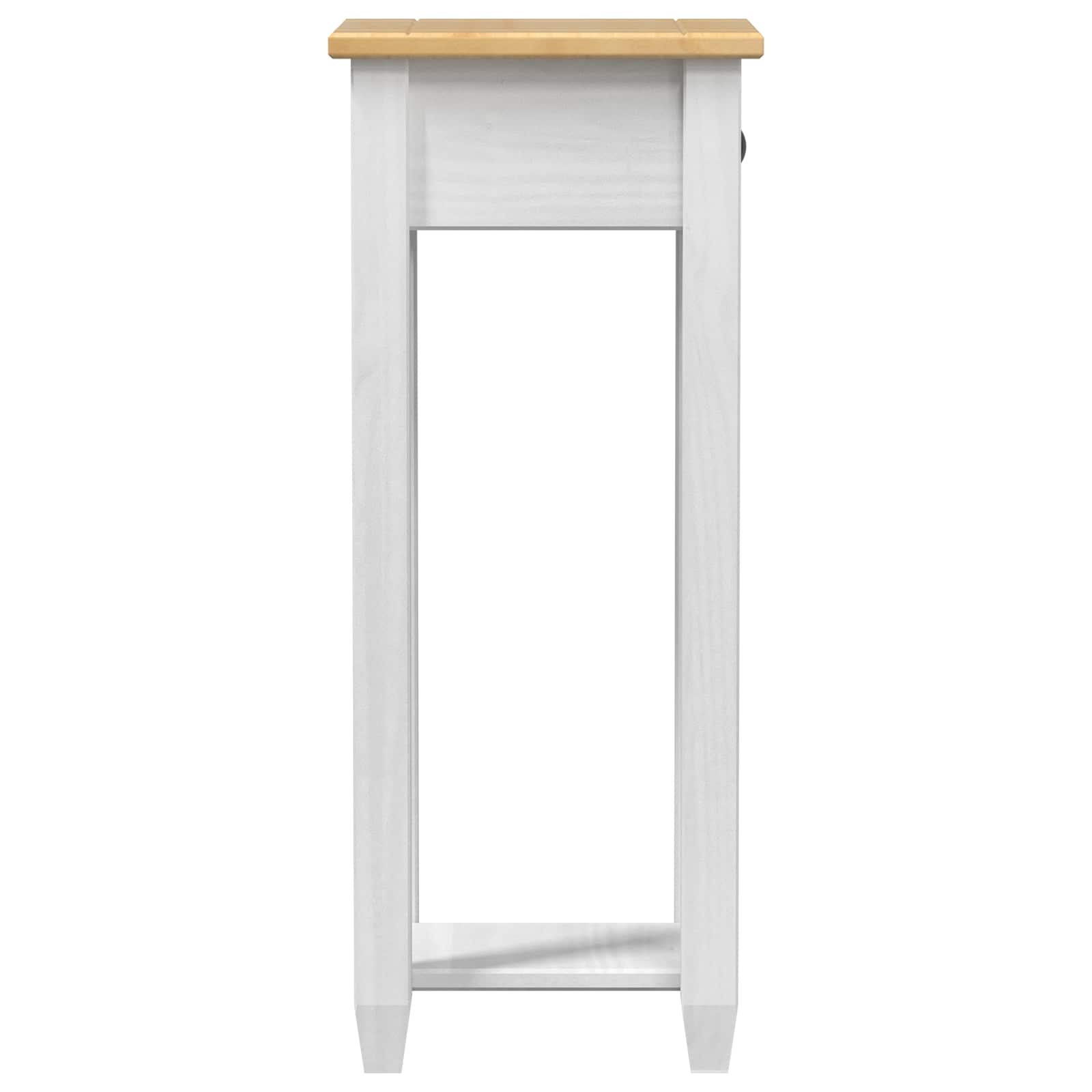 Supporto per piante Bianco 30 x 30 x 73 cm Pino massello | homemem39