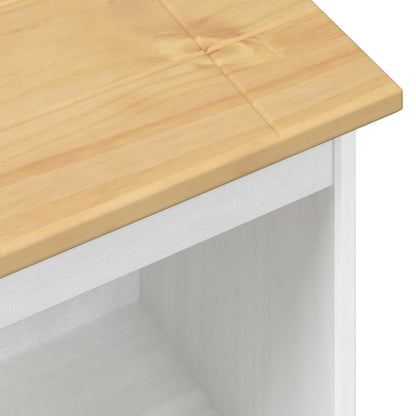 Libreria Bianco 46 x 29 x 100 cm Pino massello | homemem39