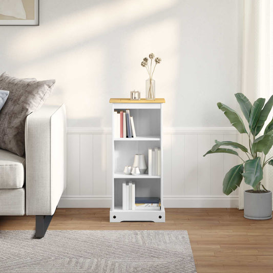 Libreria Bianco 46 x 29 x 100 cm Pino massello | homemem39