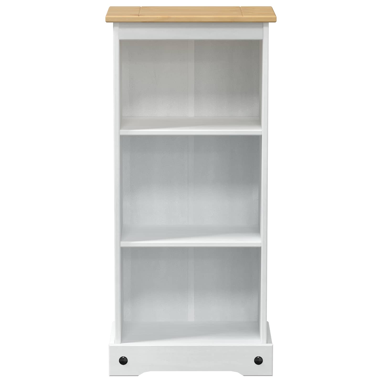 Libreria Bianco 46 x 29 x 100 cm Pino massello | homemem39