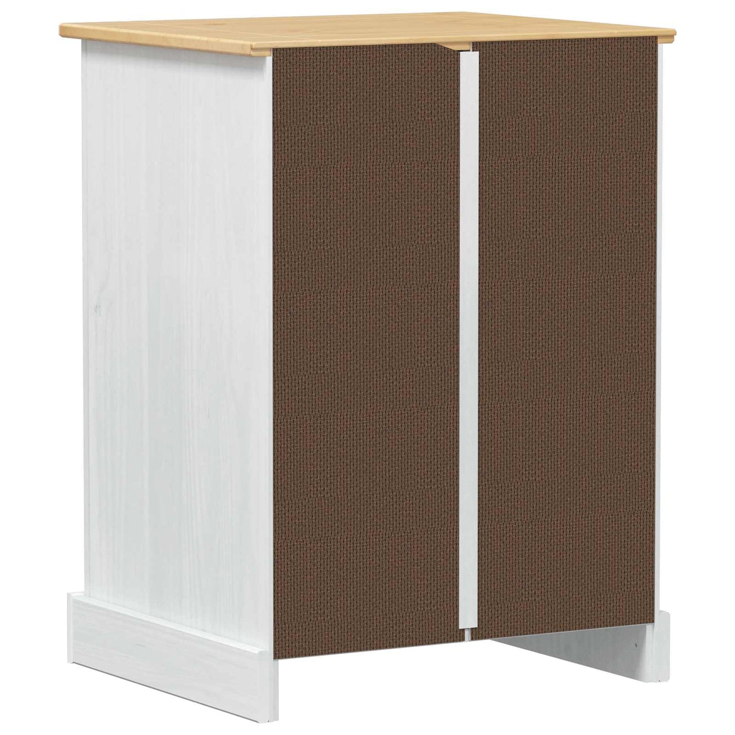Mobile HiFi Bianco 60 x 50 x 82 cm Pino massello | homemem39