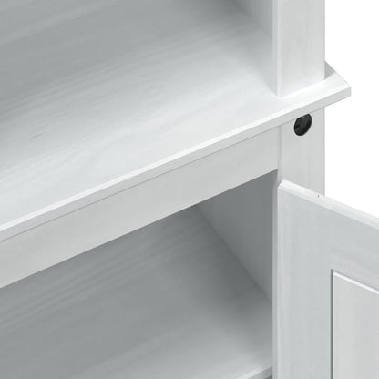 Mobile per scarpe Bianco 86 x 38,5 x 108 cm Pino massello | homemem39