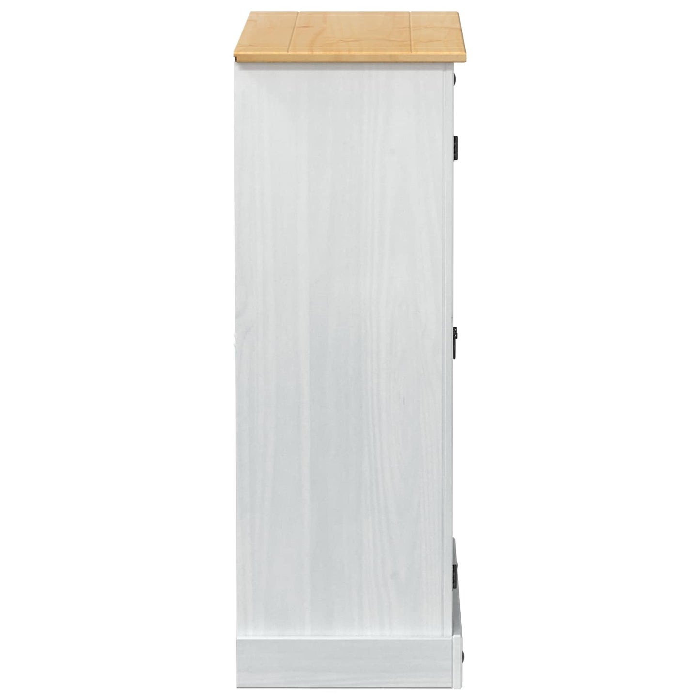 Mobile per scarpe Bianco 86 x 38,5 x 108 cm Pino massello | homemem39