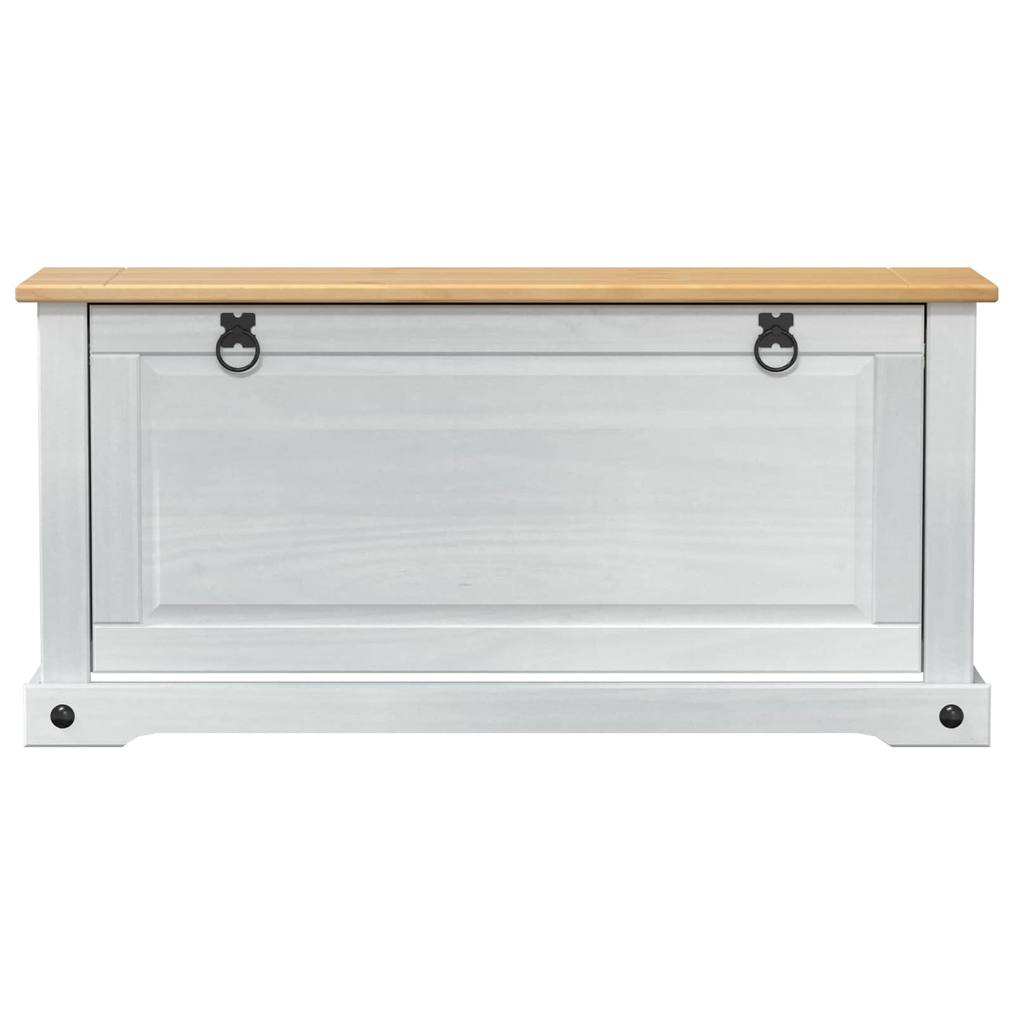 Mobile per scarpe Corona Bianco 99 x 32 x 49 cm Pino massello | homemem39