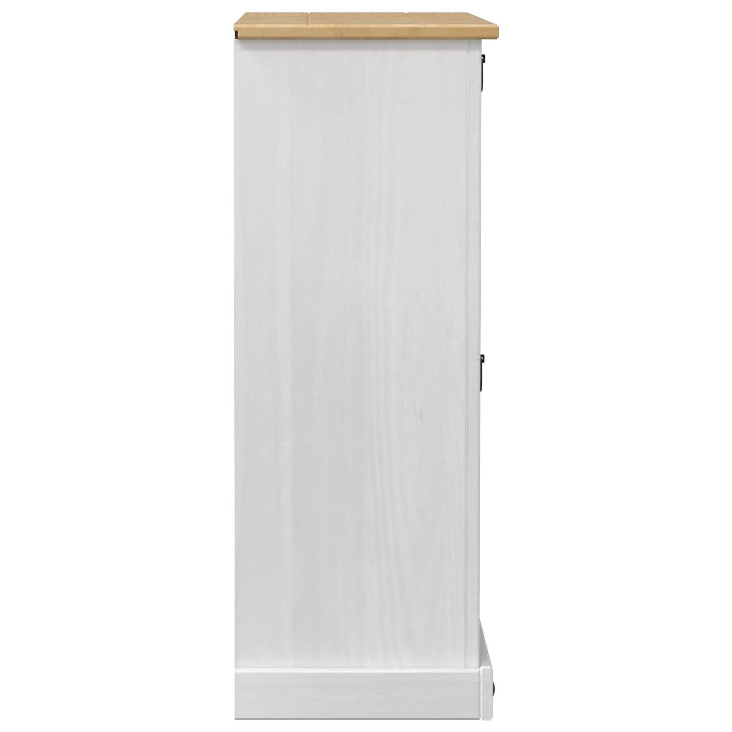 Mobile per scarpe Corona Bianco 99 x 32 x 85 cm Pino massello | homemem39