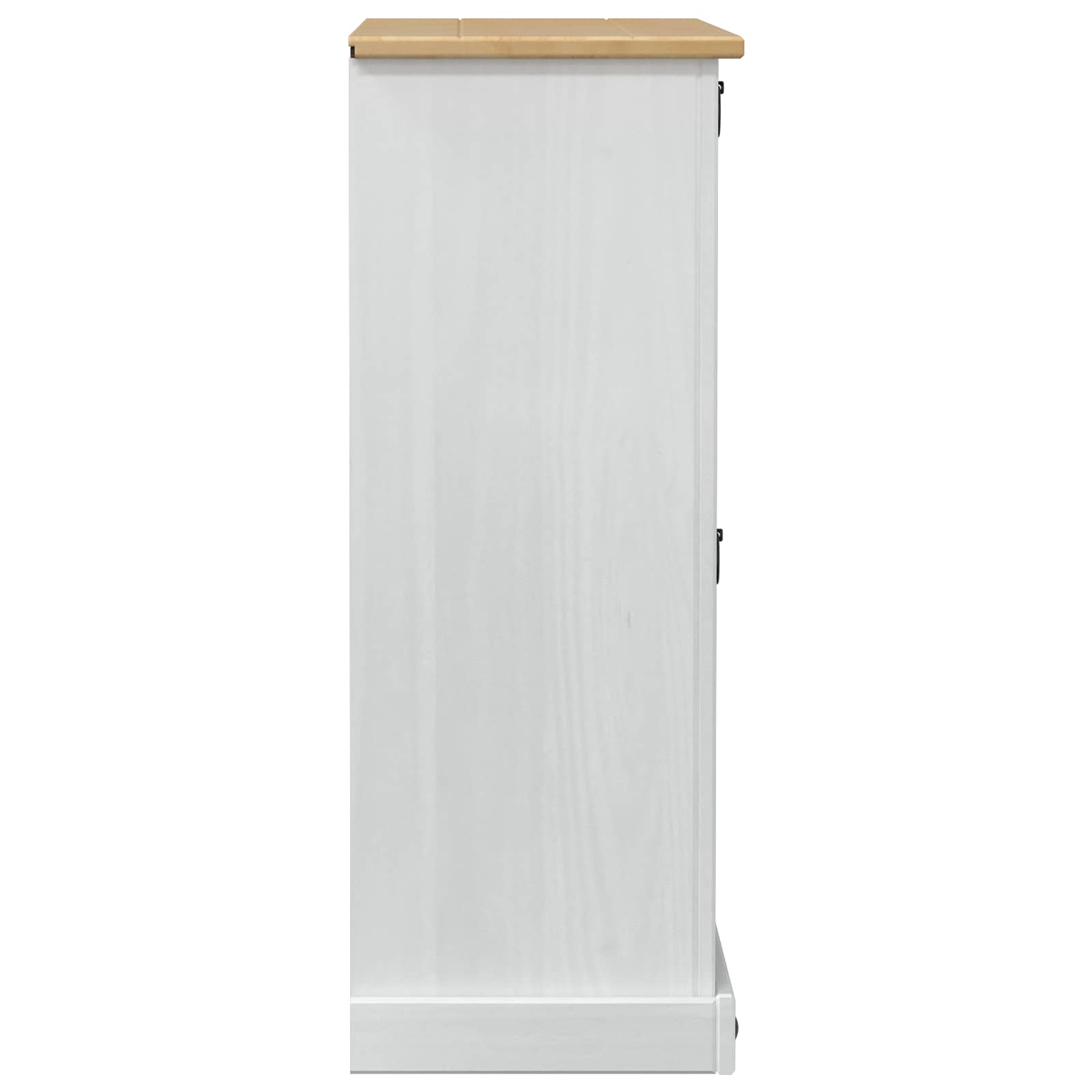 Mobile per scarpe Corona Bianco 99 x 32 x 85 cm Pino massello | homemem39