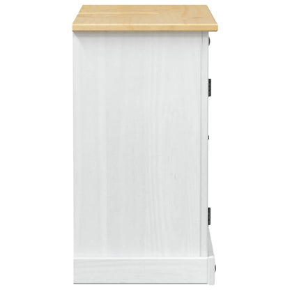 Armadio sottolavello Bianco 73 x 33 x 60 cm Pino massello | homemem39