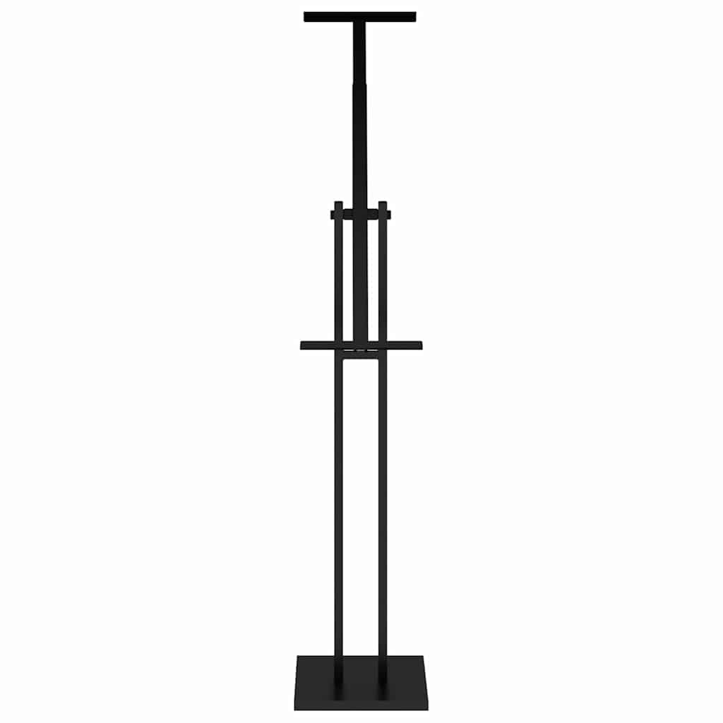 Espositori per Fiere Nero 26,5 x 26,5 x 150 cm Acciaio | homemem39