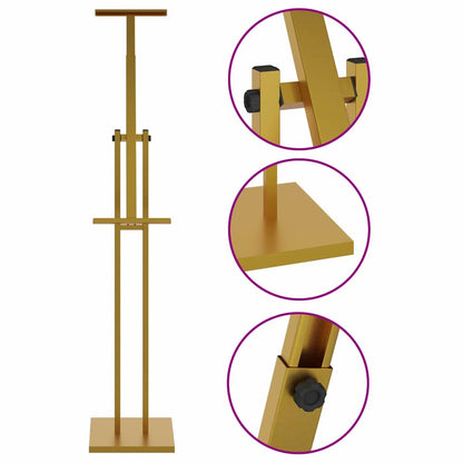 Espositori per Fiere Oro 26,5 x 26,5 x 150 cm Acciaio