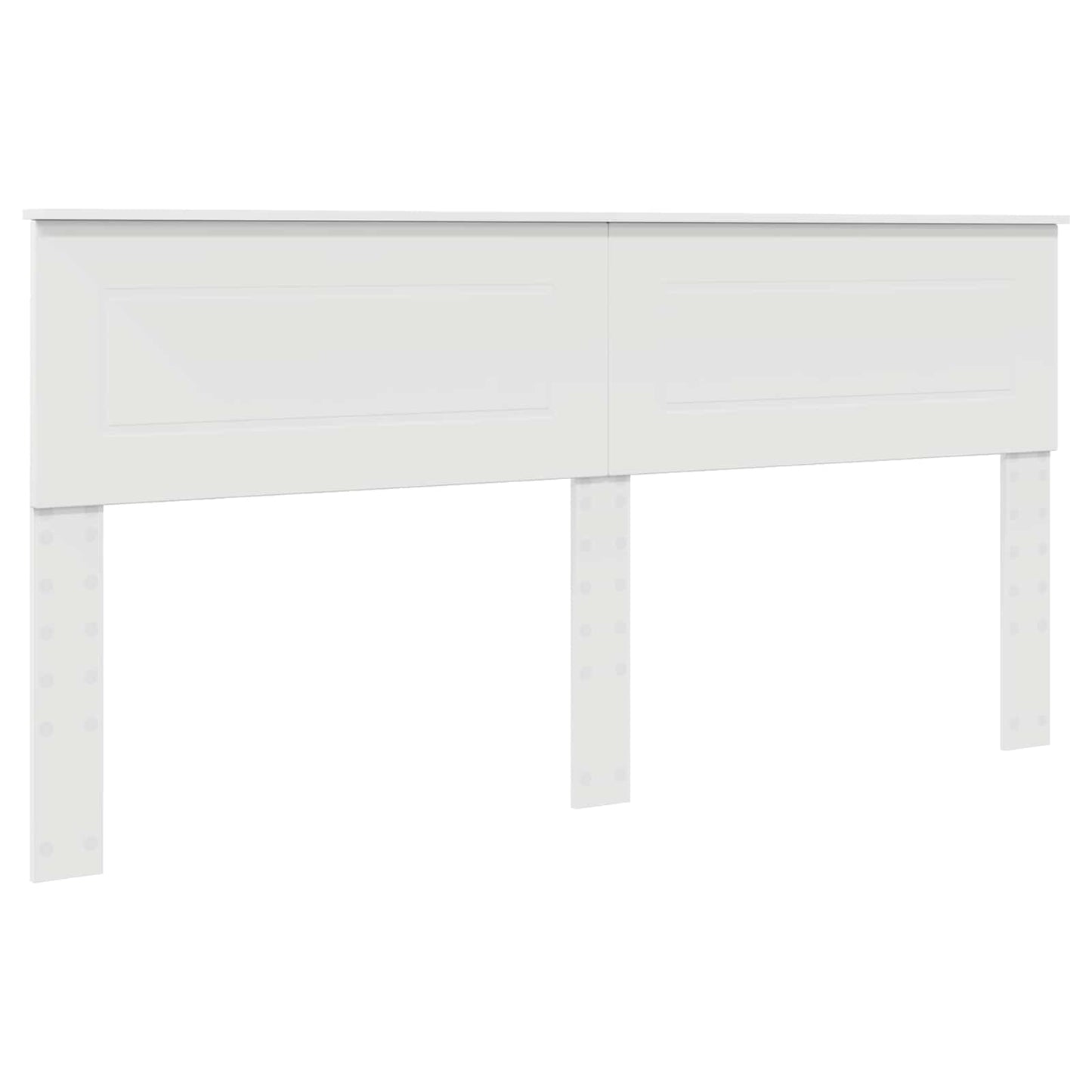 Struttura del letto Bianco 200 x 200 cm Legno multistrato