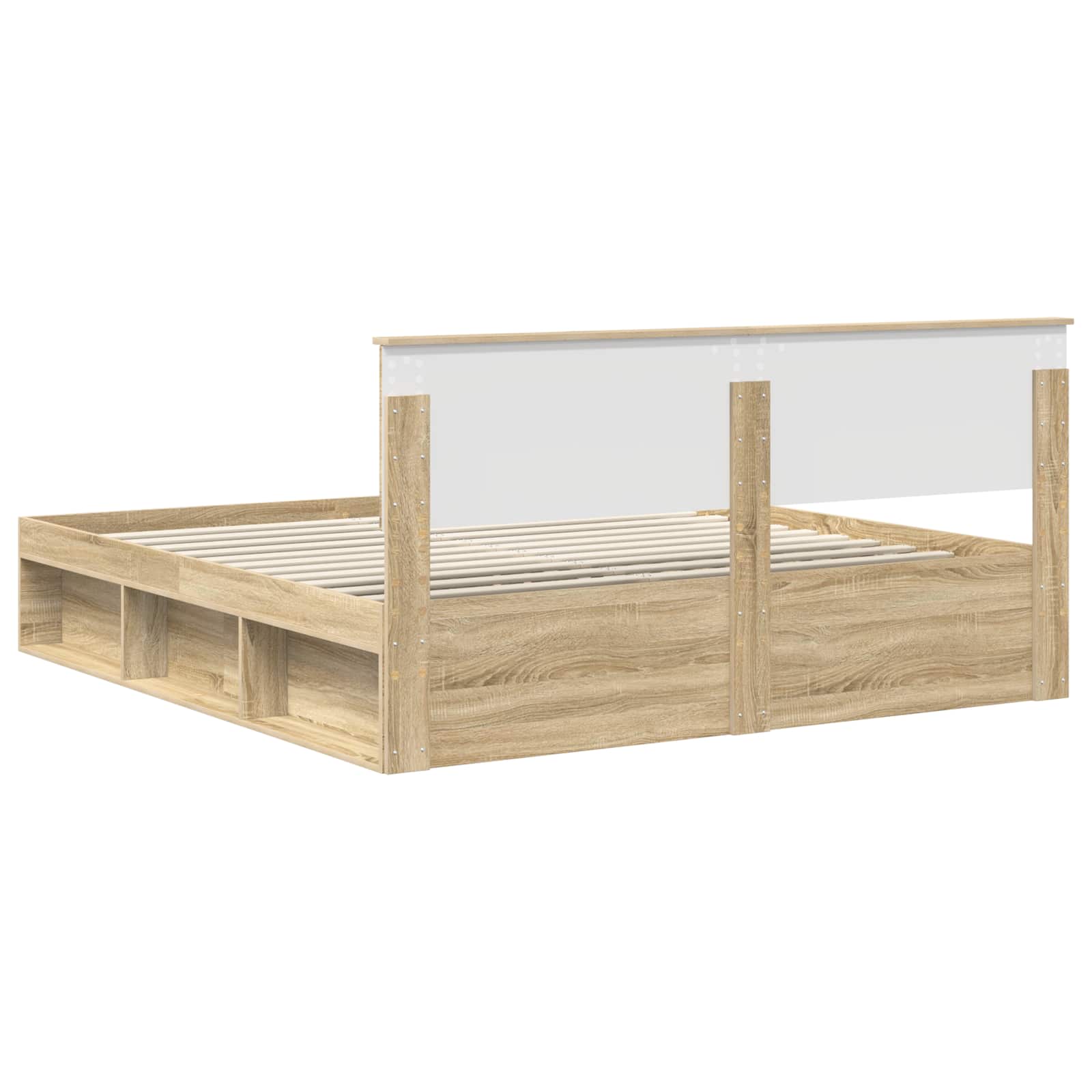 Struttura del letto Sonoma 180 x 200 cm Legno multistrato | homemem39