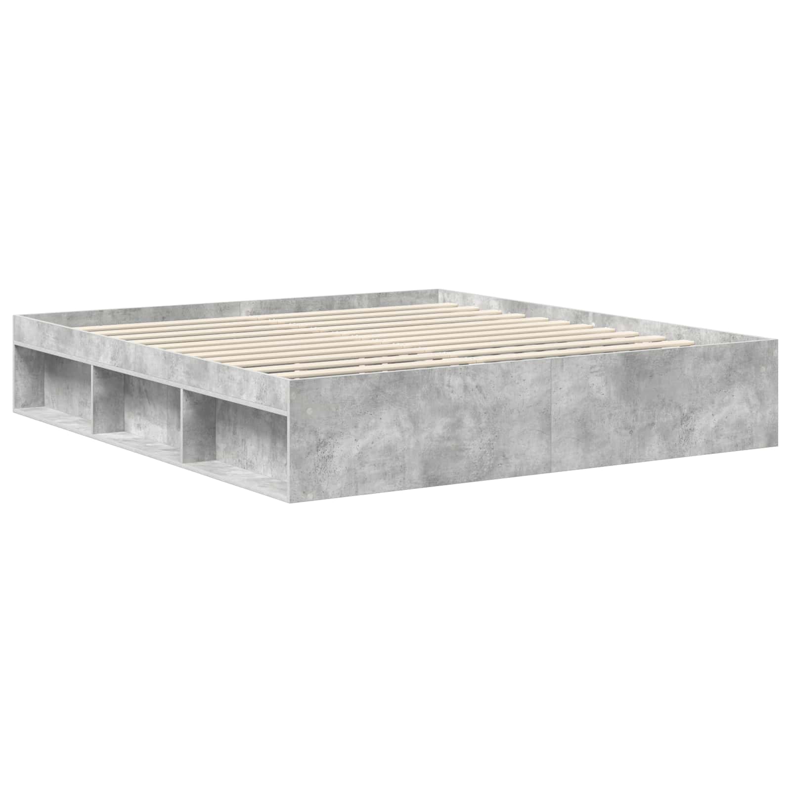 Struttura del letto Calcestruzzo 180 x 200 cm Legno multistrato | homemem39