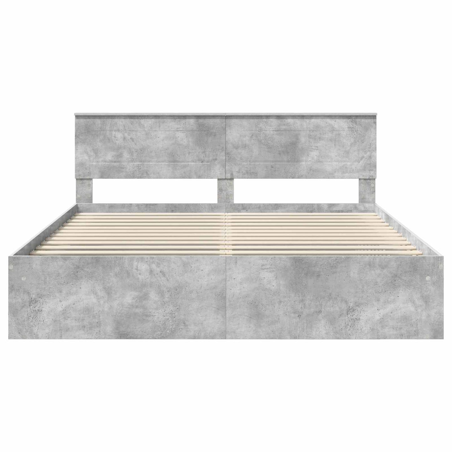 Struttura del letto Calcestruzzo 180 x 200 cm Legno multistrato | homemem39
