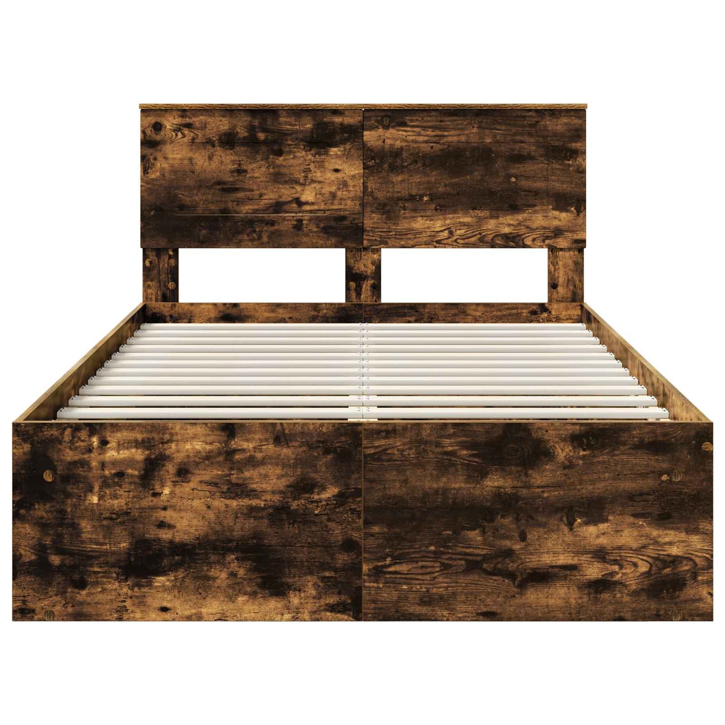 Struttura del letto Rovere fumé 120 x 200 cm Legno multistrato