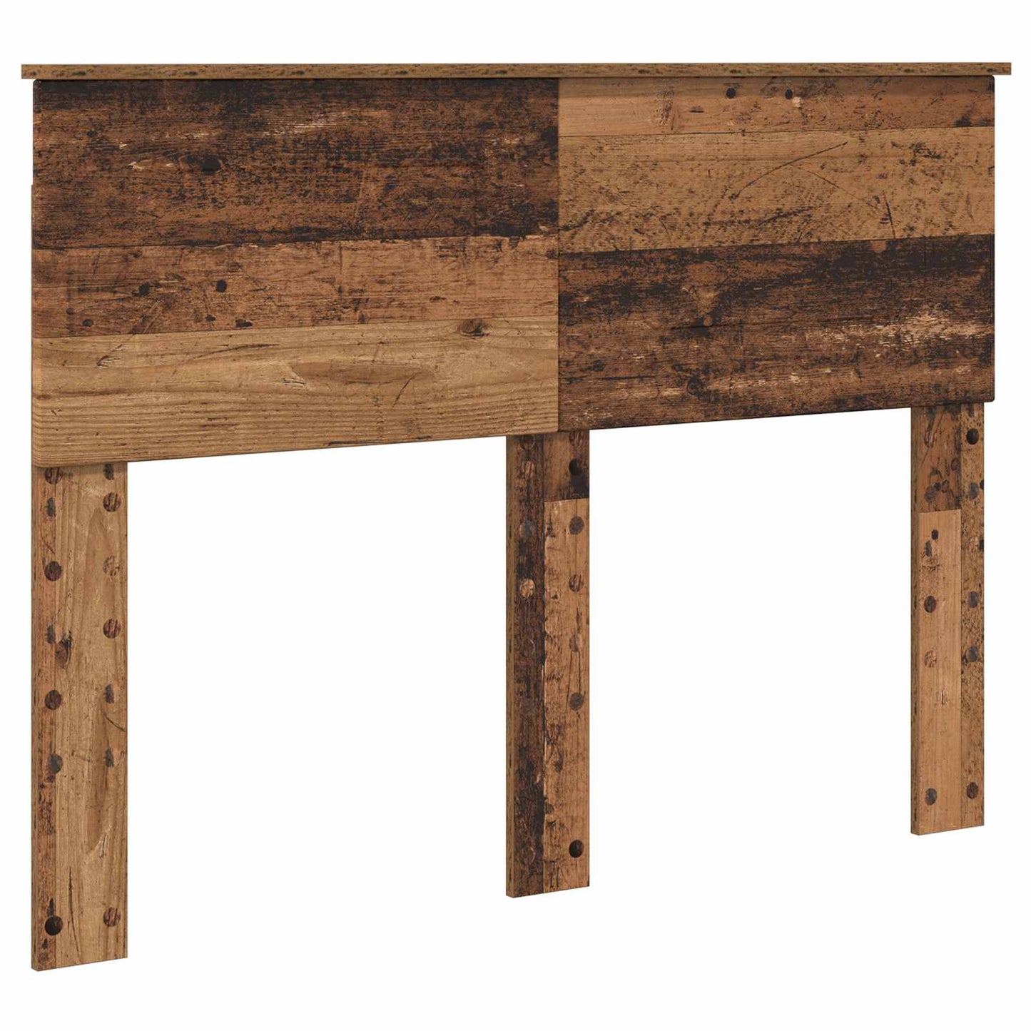 Struttura del letto con testiera Legno vecchio 120 x 200 cm